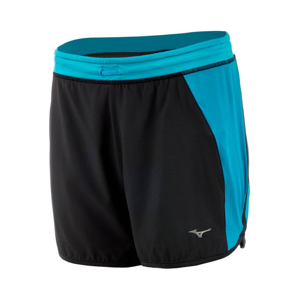 Mizuno Women's ALPHA 4.0 Running Shorts Black (421852-IJB)